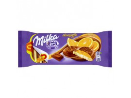 Milka ChocoJaffa печенье с апельсиновым желе в молочном шоколаде 147 г